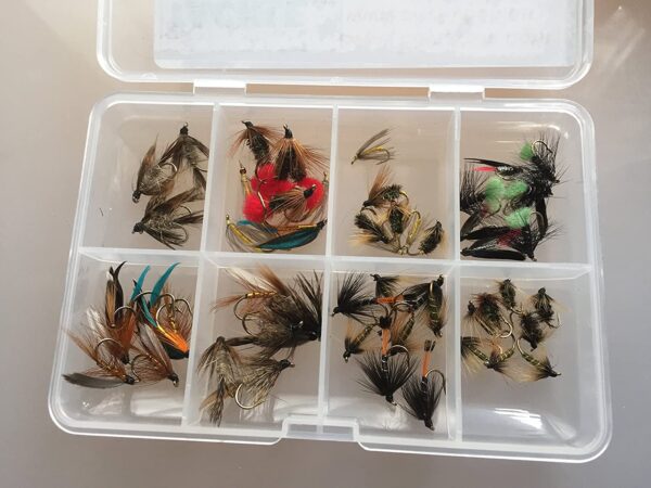 50 Plus Fishing Flies Wet Kit Fly Selection  Dry Flies Nymphs Fly Fishing Flies Kit - Image 3