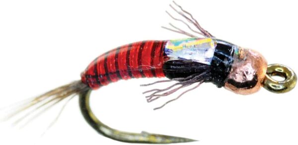 Juju Baetis Red 2 Pack Dry Flies Nymphs Fly Fishing Flies Kit - Image 2