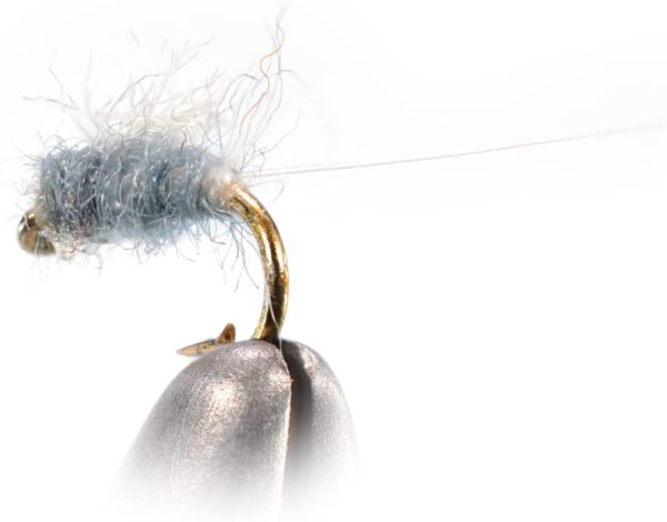 RS2 Gray Emerger Midge Nymph Fly 12 Flies  Dry Flies Nymphs Fly Fishing Flies Kit - Image 3