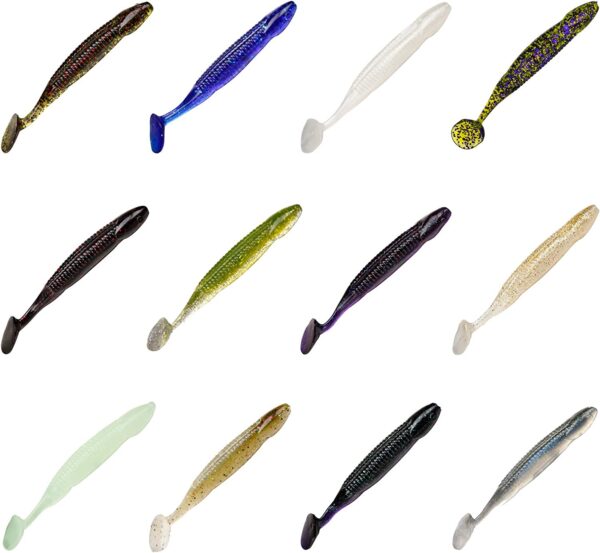 Zipper Dipper  Scented  Soft Bait for Freshwa Fishing Artificial Bait Soft Plastic Lures - Image 2