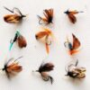 Fly Fishing Flies Kit-12pcs Handmade Various Dry Flies Nymphs Fly Fishing Flies Kit - Image 3