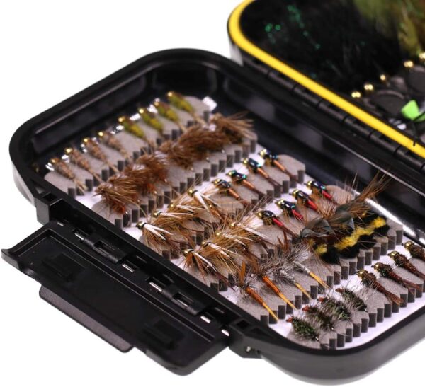 Fly Fishing Flies Assortment 28/64/92/120pcs Dry Flies Nymphs Fly Fishing Flies Kit - Image 4