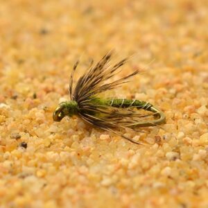 1 Dozen Hen & Olive Nymph Flies Soft Hac Dry Flies Nymphs Fly Fishing Flies Kit