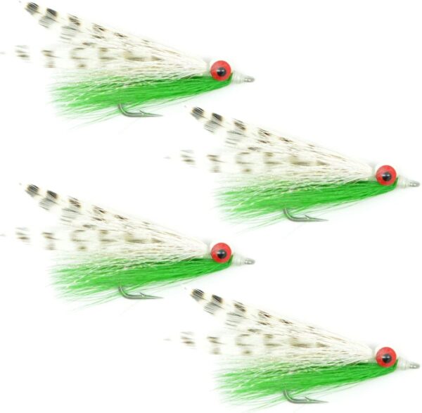 Clouceiver Lefty's Deceiver Clouser Minnow Dry Flies Nymphs Fly Fishing Flies Kit