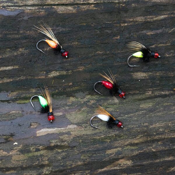 5pcs Fly Fishing Flies Mosquito Classic Fly  Dry Flies Nymphs Fly Fishing Flies Kit - Image 5