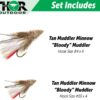Bloody Muddler Minnow Fly Fishing Sculpin St Dry Flies Nymphs Fly Fishing Flies Kit - Image 2