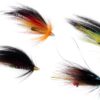 4Pc Tube Flies Fly Fishing Flies Artificial  Dry Flies Nymphs Fly Fishing Flies Kit