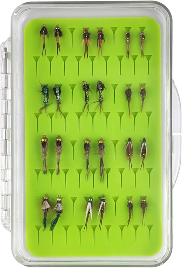 Best Assortment Flies Combo Carp Flies Wet T Dry Flies Nymphs Fly Fishing Flies Kit - Image 2