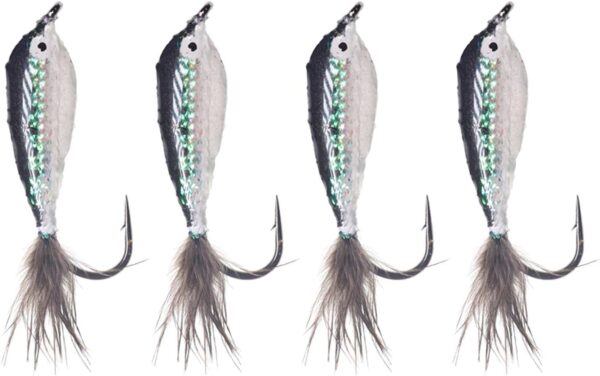 8X Trout Salmon Perch Fishing Lure Sea Trout Dry Flies Nymphs Fly Fishing Flies Kit - Image 5