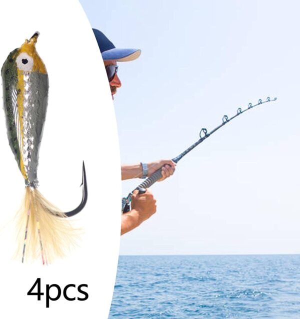8X Trout Salmon Perch Fishing Lure Sea Trout Dry Flies Nymphs Fly Fishing Flies Kit - Image 7