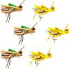 Indicator Foam Hopper 6 Pc Topwater Fly Fi Dry Flies Nymphs Fly Fishing Flies Kit