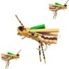 Indicator Foam Hopper 6 Pc Topwater Fly Fi Dry Flies Nymphs Fly Fishing Flies Kit - Image 6