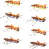 Morrish Hopper Foam Body Grasshopper Assortm Dry Flies Nymphs Fly Fishing Flies Kit