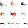 Insects Flies Fly Fishing Lures  Bait High C Dry Flies Nymphs Fly Fishing Flies Kit - Image 5