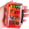 Fly Fishing Flies Kit with Box  Dry Wet Flie Dry Flies Nymphs Fly Fishing Flies Kit - Image 2