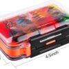 Fly Fishing Flies Kit with Box  Dry Wet Flie Dry Flies Nymphs Fly Fishing Flies Kit - Image 3