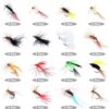 Fly Fishing Flies Kit with Box  Dry Wet Flie Dry Flies Nymphs Fly Fishing Flies Kit - Image 4