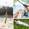 Fishing Lures for Bass Trout Segmented Multi  Fishing Artificial Bait Soft Plastic Lures - Image 6