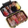 40/72/100/120Pcs Fishing Flies Essential Nym Dry Flies Nymphs Fly Fishing Flies Kit
