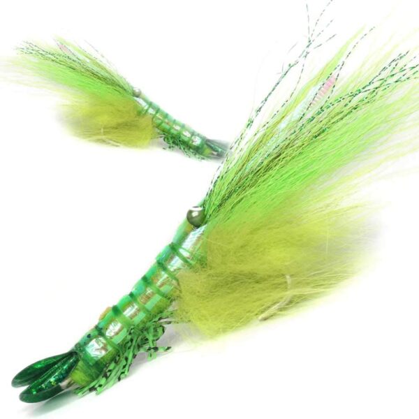 Realistic Shrimp Fly Wet 2pcs Set?? Dry Flies Nymphs Fly Fishing Flies Kit
