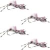 Fat Albert Pink Foam Body High Visibility Gr Dry Flies Nymphs Fly Fishing Flies Kit