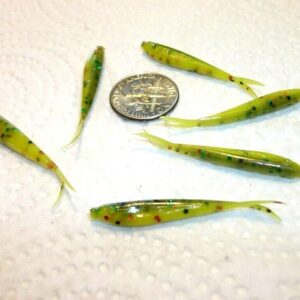100-1 1/2 Crappie panfish-Trout-Minnow jig-g Fishing Artificial Bait Soft Plastic Lures”