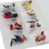 Fly Fishing 32 Wet Selection Flies Sizes 10  Dry Flies Nymphs Fly Fishing Flies Kit - Image 2