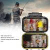 Fly Fishing Lure Design Fly Fishing Tackle w Dry Flies Nymphs Fly Fishing Flies Kit - Image 4