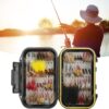 Fly Fishing Lure Design Fly Fishing Tackle w Dry Flies Nymphs Fly Fishing Flies Kit - Image 3