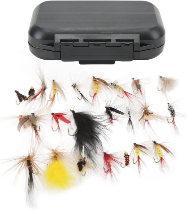 Fly Fishing Lure Design Fly Fishing Tackle w Dry Flies Nymphs Fly Fishing Flies Kit - Image 5