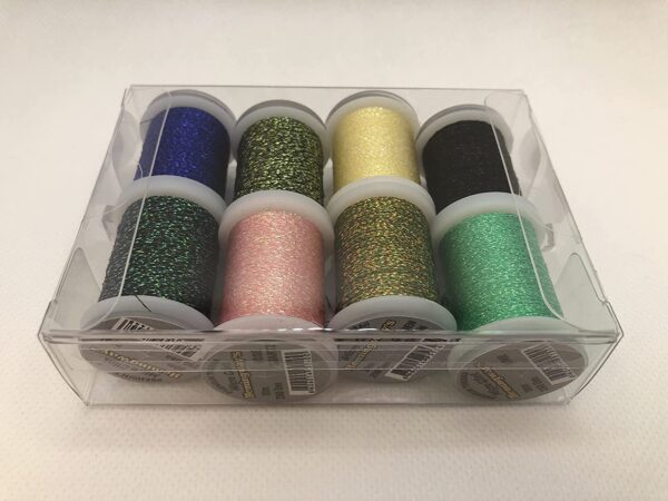 Thread Bearskin Outfitters Micro Glint / Per Dry Flies Nymphs Fly Fishing Flies Kit - Image 3