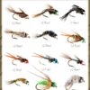 Next Generation Flies Nymph-Head Assortmen Dry Flies Nymphs Fly Fishing Flies Kit