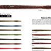 YUM Finesse Worm Soft Plastic Bait Worm Bait  Fishing Artificial Bait Soft Plastic Lures - Image 2
