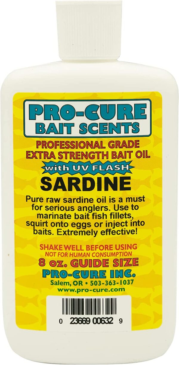 Sardine Bait Oil  8 Ounce Fishing Artificial Bait Soft Plastic Lures