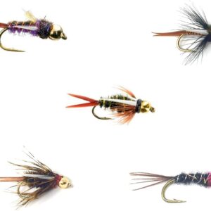 Fly Fishing Bead Head Prince Nymph Assortmen Dry Flies Nymphs Fly Fishing Flies Kit
