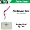 San Juan Worm 6 Pc Trout Fly Fishing Set Dry Flies Nymphs Fly Fishing Flies Kit - Image 2