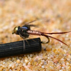 12 Flies Copper John Bead Head Nymph Fishi Dry Flies Nymphs Fly Fishing Flies Kit