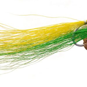 Clouser Minnow Fishing Flies Green & Yello Dry Flies Nymphs Fly Fishing Flies Kit