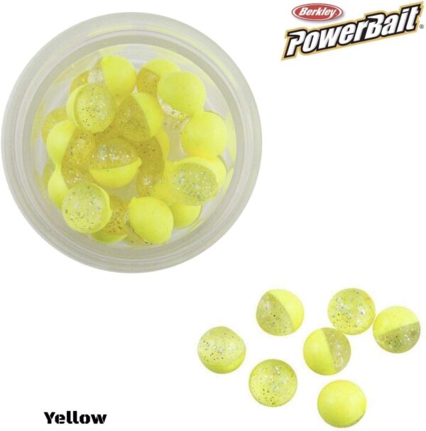 PowerBait Power Clear Eggs Floating Clear Sil Fishing Artificial Bait Soft Plastic Lures - Image 4