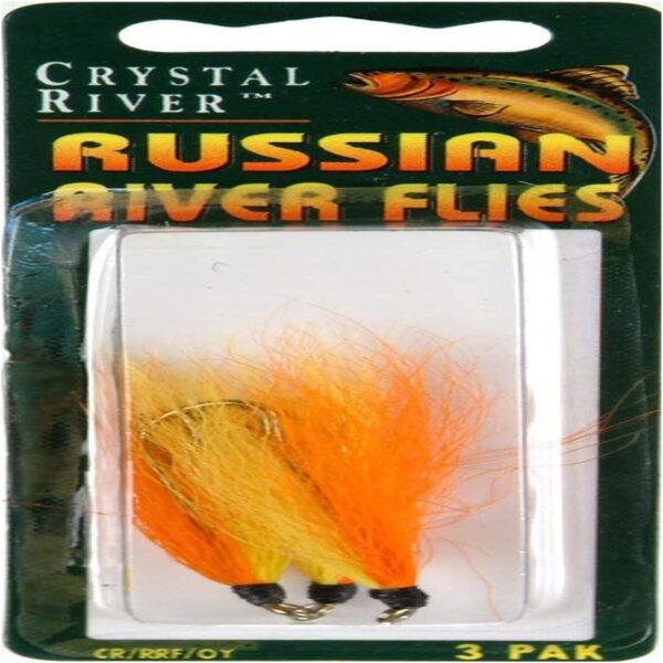 South Bend CR/RRF/OY Russian River Fly Org/Y Dry Flies Nymphs Fly Fishing Flies Kit