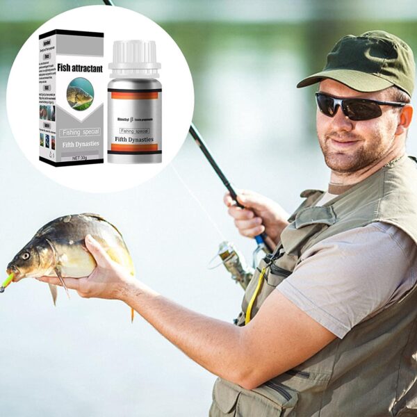Fishing Bait Additive Powder - Fishing Attrac Fishing Artificial Bait Soft Plastic Lures - Image 2