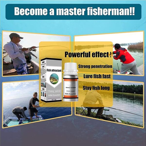 Fishing Bait Additive Powder - Fishing Attrac Fishing Artificial Bait Soft Plastic Lures - Image 5