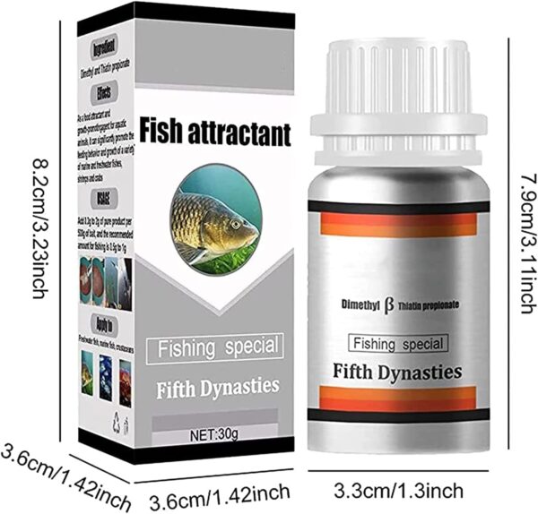 Fishing Bait Additive Powder - Fishing Attrac Fishing Artificial Bait Soft Plastic Lures - Image 7