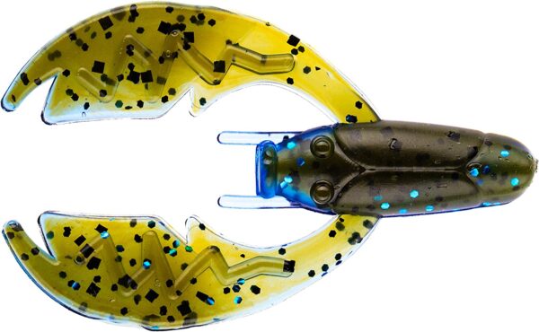 Tiny Paca Chunk 2 1/4 Inch 7 Pack Soft Plasti Fishing Artificial Bait Soft Plastic Lures