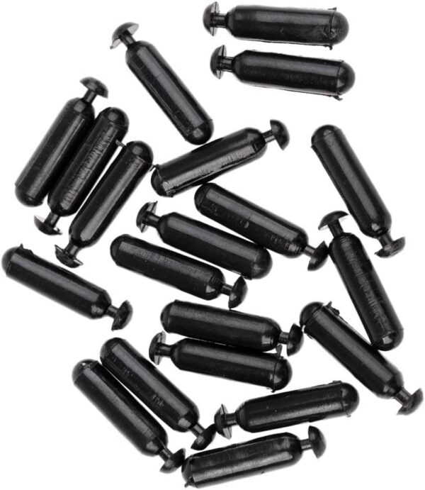 60pcs Worm Jig Fishing Lure Glass Rattles In Dry Flies Nymphs Fly Fishing Flies Kit - Image 3