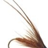 Brown Caddis Mayfly with Soft Hackle  12 Fly Dry Flies Nymphs Fly Fishing Flies Kit