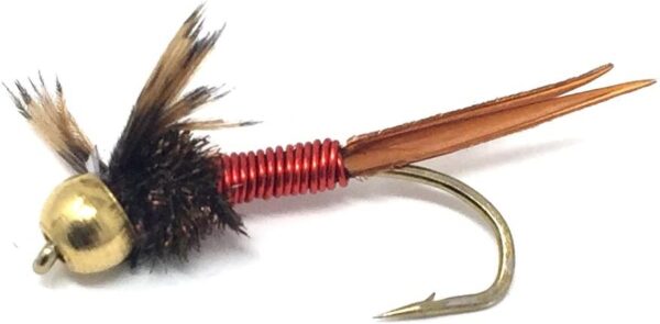 Fly Fishing Lures  16pc in 8 Patterns of Dry Dry Flies Nymphs Fly Fishing Flies Kit - Image 3