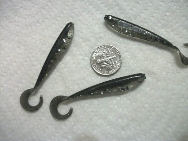 35-2 1/4 Crappie-BASS-Walleye-SHAD Minnow-JI Fishing Artificial Bait Soft Plastic Lures" - Image 3