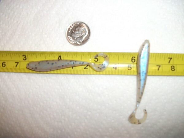 35-2 1/4 Crappie-BASS-Walleye-SHAD Minnow-JI Fishing Artificial Bait Soft Plastic Lures" - Image 4