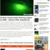14 000 Lumen  Brilliant Green Double Lamp Und Fishing Artificial Bait Soft Plastic Lures - Image 5